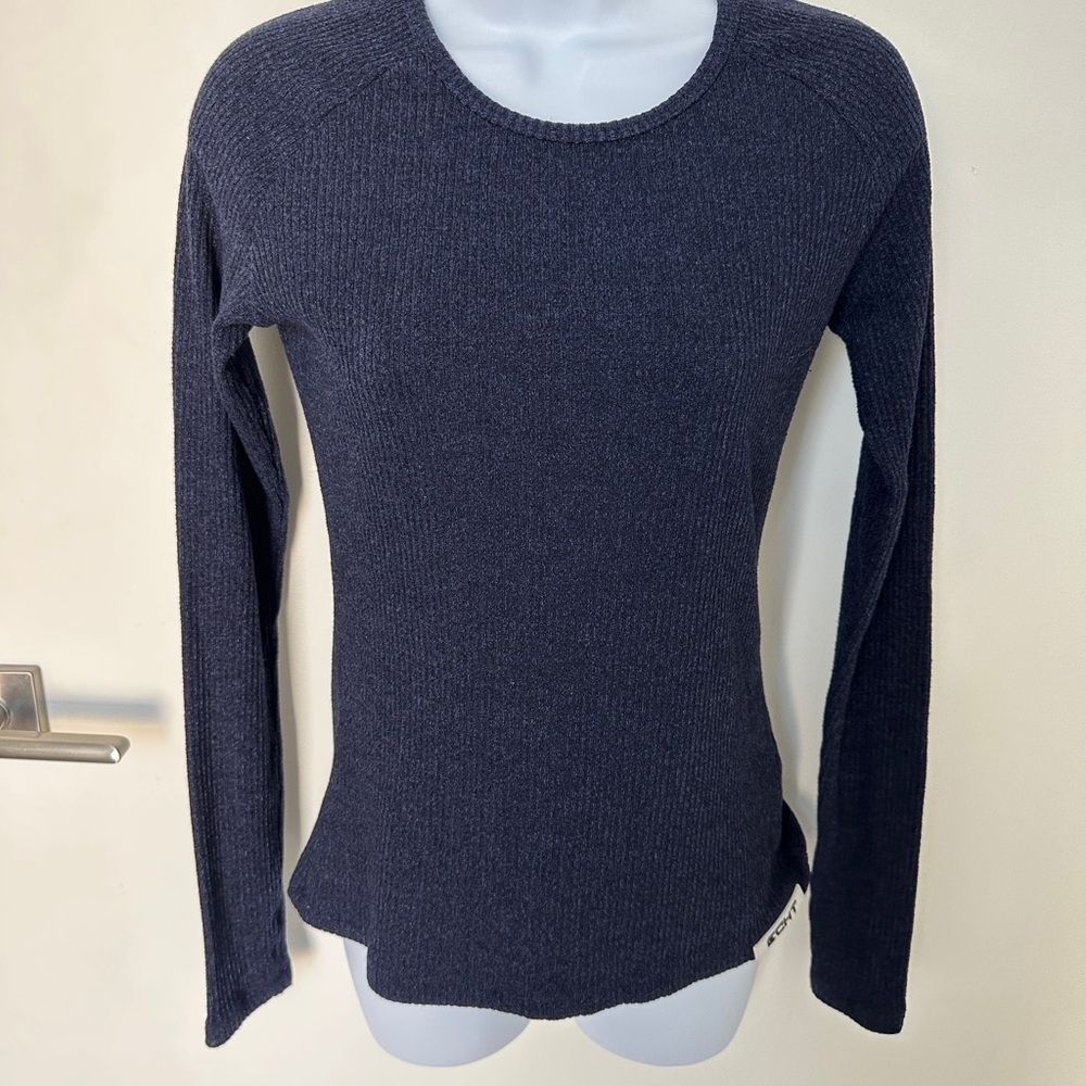 ECHT Navy Long Sleeve Top
